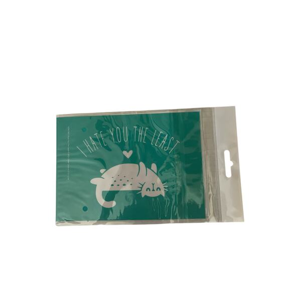 Chalk Couture 5X7 New  Reusable Transfer " I HATE YOU THE‎ LEAST" - Picture 7 of 7